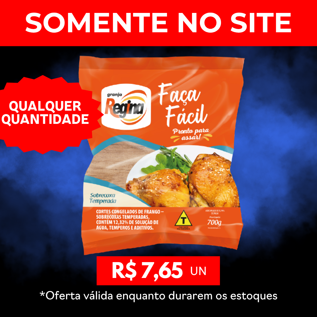 Sobrecoxa Cong 700g - Fa&ccedil;a F&aacute;cil